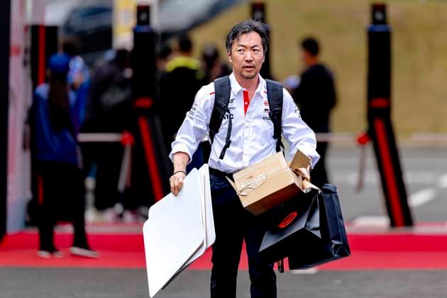 SUZUKA - Ayao Komatsu, Team Principal of Haas F1, during the Formula 1 Japan Suzuka Media Day at the Suzuka Formula 1 circuit on March 26, 2025, in Suzuka, Japan. (Photo by DeFodi Images) -