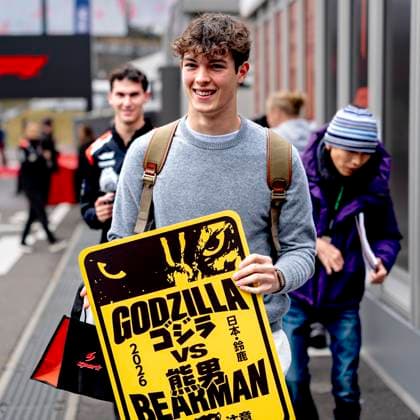 SUZUKA - Formula 1 driver Oliver Bearman of TGR Haas F1 Team during the Formula 1 Japan Suzuka media day at the Suzuka Formula 1 circuit on March 26, 2025 in Suzuka, Japan. (Photo by DeFodi Images) -