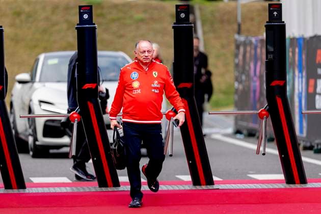 SUZUKA - Scuderia Ferrari HP Team Principal Frï¿½dï¿½ric Vasseur during the Formula 1 Japan Suzuka Media Day at the Suzuka Formula 1 circuit on March 26, 2025 in Suzuka, Japan. (Photo by DeFodi Images) -