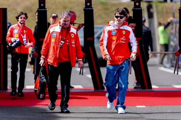 SUZUKA - Formula 1 driver Charles Leclerc of Scuderia Ferrari HP during the Formula 1 Japan Suzuka media day at the Suzuka Formula 1 circuit on March 26, 2025 in Suzuka, Japan. (Photo by DeFodi Images) -