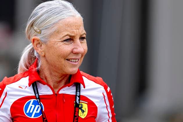 SUZUKA - Angela Cullen of Scuderia Ferrari HP during the Formula 1 Japan Suzuka media day at the Suzuka Formula 1 circuit on March 26, 2025 in Suzuka, Japan. (Photo by DeFodi Images) -