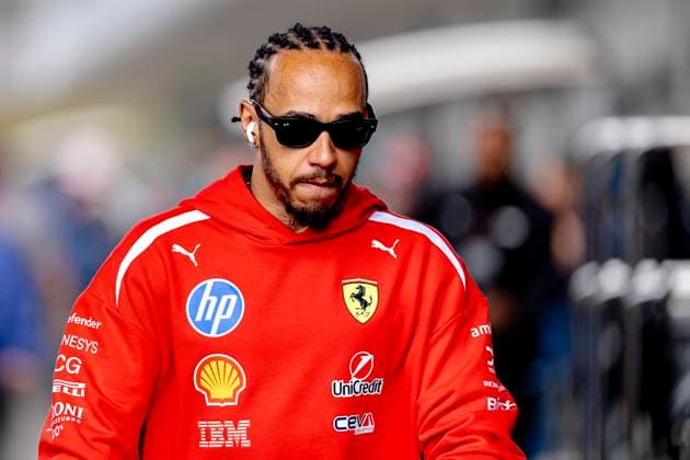 SUZUKA - Formula 1 driver Lewis Hamilton of Scuderia Ferrari HP during the Formula 1 Japan Suzuka media day at the Suzuka Formula 1 circuit on March 26, 2025 in Suzuka, Japan. (Photo by DeFodi Images) -