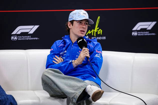 F1 - JAPANESE GRAND PRIX 2026 COLAPINTO Franco (arg), Alpine F1 Team A526, portrait press conference, PK, Pressekonferenz during the Formula 1 Japanese Grand Prix 2026, 3rd round of the 2026 Formula One World Championship, WM, Weltmeisterschaft from March 27 to 29, 2026 on the Suzuka Circuit, in Suzuka, Japan - SuzukaJapan Copyright: xXavixBonillax