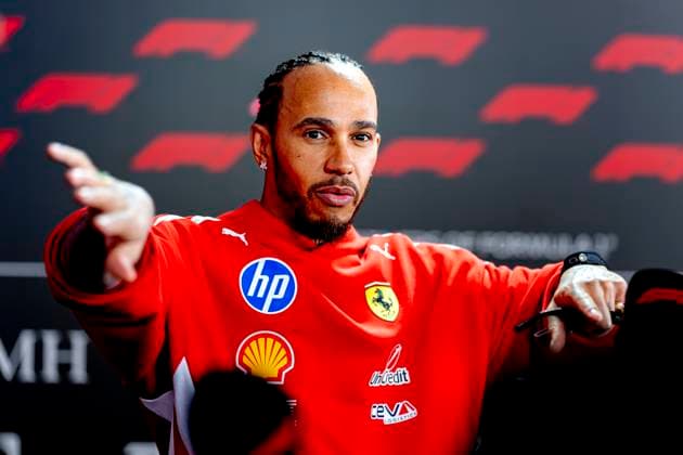 SUZUKA - Formula 1 driver Lewis Hamilton of Scuderia Ferrari HP during the Formula 1 Japan Suzuka media day at the Suzuka Formula 1 circuit on March 26, 2025 in Suzuka, Japan. (Photo by DeFodi Images) -