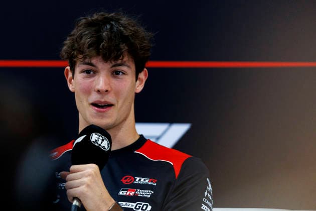 26th March 2026; Suzuka Circuit, Suzuka, Japan; 2026 FIA Formula 1 Japanese Grand Prix; Arrivals Day; Number 87 TGR Haas driver Oliver Bearman during the press conference, PK, Pressekonferenz at the Aramco Japanese Grand Prix StephenxBlackberry Content restricted for UK based newspaper