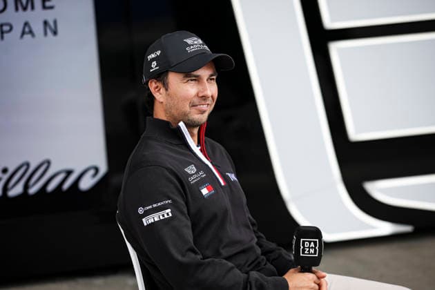 F1 - JAPANESE GRAND PRIX 2026 PEREZ Sergio (mex), Cadillac F1 Team MAC-26, portrait during the Formula 1 Japanese Grand Prix 2026, 3rd round of the 2026 Formula One World Championship, WM, Weltmeisterschaft from March 27 to 29, 2026 on the Suzuka Circuit, in Suzuka, Japan - SuzukaJapan  Copyright: xXavixBonillax