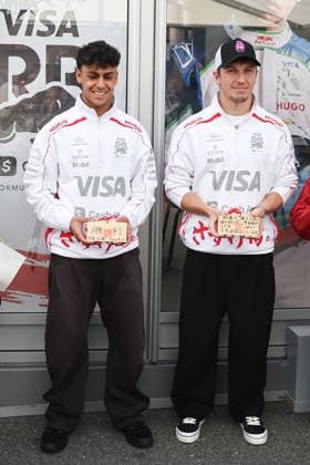 F1 Japanese Grand Prix 2026 Previews Arvid Lindblad and Liam Lawson of Racing Bulls ahead of the Formula 1 Japanese Grand Prix at Suzuka Circuit in Suzuka, Japan on March 26, 2026. Suzuka Japan  Copyright: xJakubxPorzyckix originalFilename:porzycki-f1japane260326_np6T7.jpg