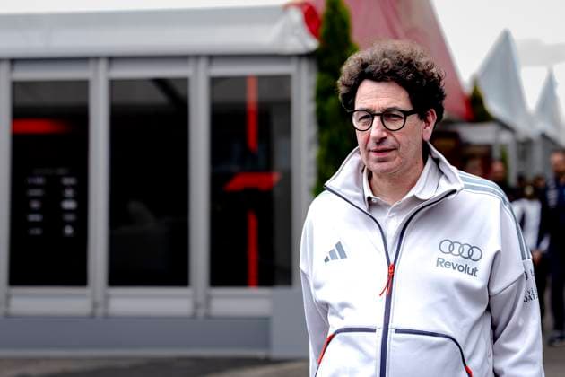 SUZUKA - Audi Formula 1 Racing Team Principal Mattia Binotto during the Formula 1 Japan Suzuka Media Day at the Suzuka Formula 1 circuit on March 26, 2025 in Suzuka, Japan. (Photo by DeFodi Images) -