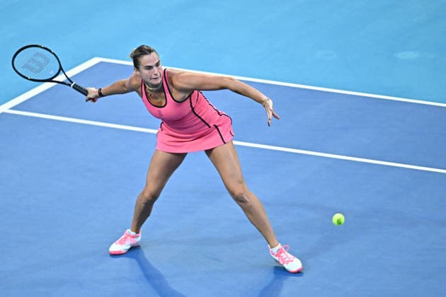 Itau Miami Tennis Open - Aryna Sabalenka Aryna Sabalenka (RUS) during her quarter final round match at the Itau Miami Tennis Open in Miami , USA, on March 25, 2026. Photo by Corinne Dubreuil ABACAPRESS.COM Miami United States  Copyright: xDubreuilxCorinne ABACAx