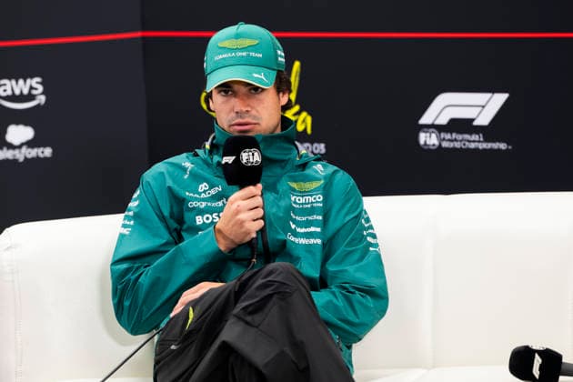 March 26, 2026, Suzuka, Mie, Japan: LANCE STROLL (CAN) of Aston Martin 18 on media day for the 2026 Formula 1 Japanese Grand Prix. Formula 1 is one of the most logistically complicated sporting events in the world and the price of motorsport logistics has been affected by the US-Iran warÃ¢â‚¬â ¢s impact on air freight shipping lanes and oil prices. F1 2026: Japan - Media Day  - ZUMAb177 20260326_aap_b177_050 Copyright: xTaidghxBarronx