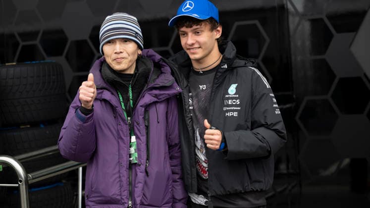 March 26, 2026, Suzuka, Mie, Japan: KIMI ANTONELLI (ITA) of Mercedes-AMG 12 on media day for the 2026 Formula 1 Japanese Grand Prix. Formula 1 is one of the most logistically complicated sporting events in the world and the price of motorsport logistics has been affected by the US-Iran warÃ¢â‚¬â ¢s impact on air freight shipping lanes and oil prices. Suzuka Japan - ZUMAb177 20260326_aap_b177_043 Copyright: xTaidghxBarronx