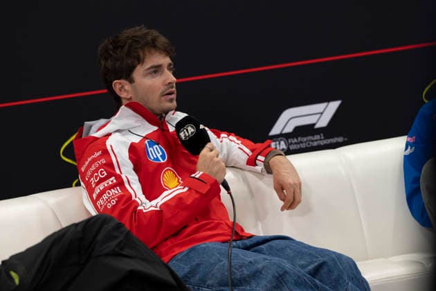 March 26, 2026, Suzuka, Mie, Japan: CHARLES LECLERC (MON) of Scuderia Ferrari 16 on media day for the 2026 Formula 1 Japanese Grand Prix. Formula 1 is one of the most logistically complicated sporting events in the world and the price of motorsport logistics has been affected by the US-Iran warÃ¢â‚¬â ¢s impact on air freight shipping lanes and oil prices. Suzuka Japan - ZUMAb177 20260326_aap_b177_069 Copyright: xTaidghxBarronx