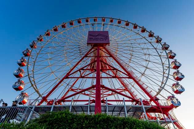 SUZUKA - The Ferris wheel during the Formula 1 Japan Suzuka Media Day at the Suzuka Formula 1 circuit on March 26, 2025 in Suzuka, Japan. (Photo by DeFodi Images) -