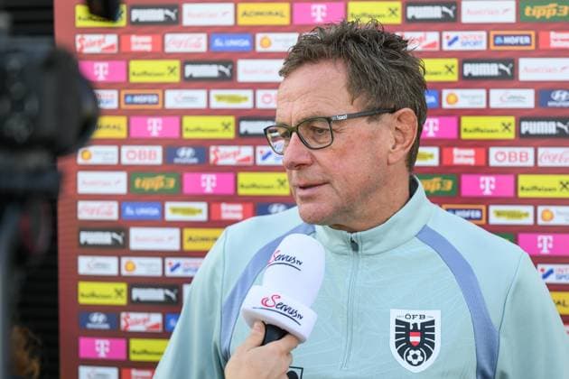 SOCCER - AUT vs GHA, test match MARBELLA,SPAIN,26.MAR.26 - SOCCER - OEFB international test match, Austria vs Ghana, preview, training Team AUT. Image shows head coach Ralf Rangnick (AUT) during an interview.  GEPAxpictures xChristianxMoser