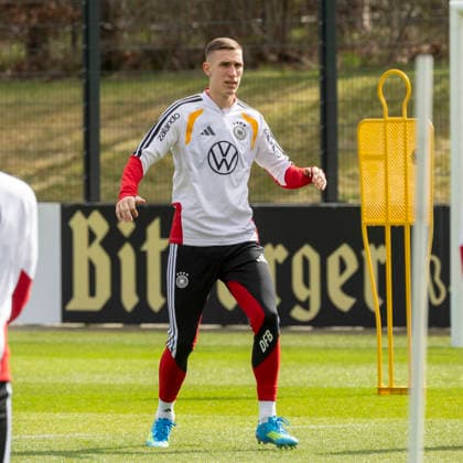 Reportage 26.03.2026 Abschlusstraining der Deutschen Männer Nationalmannschaft in Herzogenaurach vor dem Spiel gegen die Schweiz Nico Schlotterbeck Herzogenaurach Bayern Deutschland