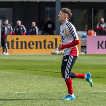 Reportage 26.03.2026 Abschlusstraining der Deutschen Männer Nationalmannschaft in Herzogenaurach vor dem Spiel gegen die Schweiz Florian Wirtz Herzogenaurach Bayern Deutschland