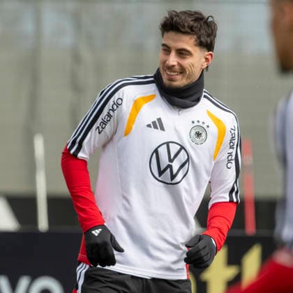 Reportage 26.03.2026 Abschlusstraining der Deutschen Männer Nationalmannschaft in Herzogenaurach vor dem Spiel gegen die Schweiz Kai Havertz Herzogenaurach Bayern Deutschland