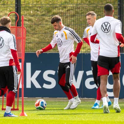 Reportage 26.03.2026 Abschlusstraining der Deutschen Männer Nationalmannschaft in Herzogenaurach vor dem Spiel gegen die Schweiz Pascal Gross Herzogenaurach Bayern Deutschland