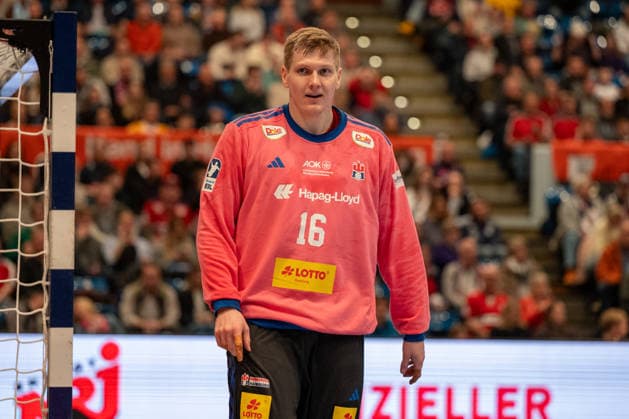 26.03.2026, xdobgx, Handball Daikin HBL, Handball Verein Hamburg - Bergischer HC v.l. Robin Paulsen Haug (Handball Sport Verein Hamburg, 16) Portrait, Portraet, Einzelbild