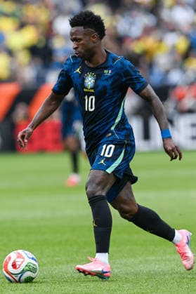 BOSTON, UNITED STATES OF AMERICA - MARCH 26: Vinicius Junior of Brazil during an international football friendly between Brazil v France at Gillette Stadium, Boston, USA. (Photo by Richard Callis Sports Press Photo) Copyright: xRichardxCallis SportsxPressxPhotox Sportspressphoto_SPR118558
