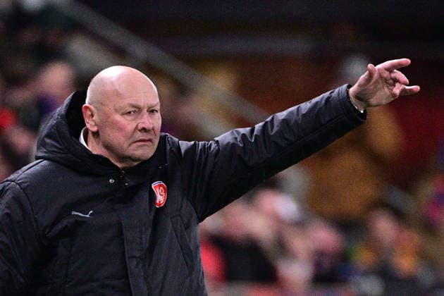 Head coach Miroslav Koubek gestures during the semi-final of the European play-off for qualification to the football World Cup, match Czechia vs Ireland, in Prague, Czech Republic, on March 26, 2026. (CTKxPhoto MichalxKamaryt) CTKPhotoP2026032610345  CTKPhotoP2026032610345