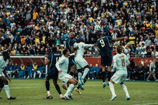 Brazil vs. France BOSTON, MA - 27.03.2026: BRAZIL VS. FRANCE - Joao Pedro during the International Friendly, Länderspiel, Nationalmannschaft against France at Gillette Stadium on March 26, 2026 in Foxborough, Massachusetts. (Photo: Victor EleutÃ rio Fotoarena) x2912511x  VictorxEleutÃ rio