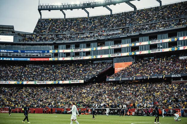 Brazil vs. France BOSTON, MA - 27.03.2026: BRAZIL VS. FRANCE - during the International Friendly, Länderspiel, Nationalmannschaft against France at Gillette Stadium on March 26, 2026 in Foxborough, Massachusetts. (Photo: Victor EleutÃ rio Fotoarena) x2912510x  VictorxEleutÃ rio