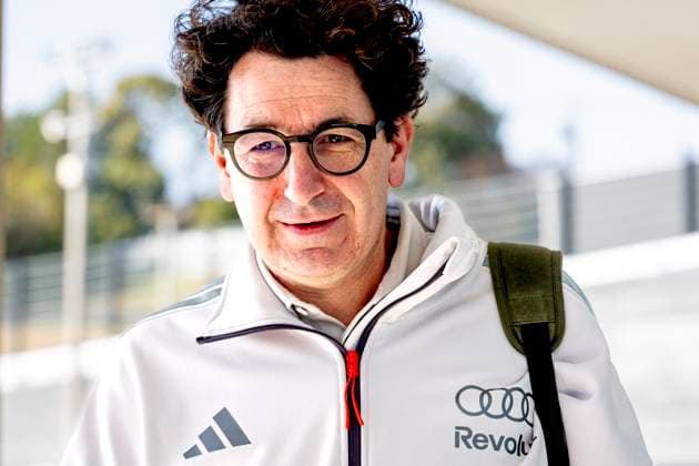 SUZUKA - Audi Formula 1 Racing Team Principal Mattia Binotto during the Formula 1 Japan Suzuka free practice at the Suzuka Formula 1 circuit on March 27, 2025 in Suzuka, Japan. (Photo by DeFodi Images) -