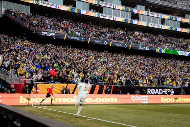 RECORD DATE NOT STATED BRASIL X FRANÃ‡A BOSTON (USA), 03 26 2026 - FOOTBALL International Friendly, Länderspiel, Nationalmannschaft - friendly match between Brazil x France, held at Gillette Stadium, on the afternoon of this Thursday (26). IMAGO Paulo de Tarso MASSACHUSETTS Copyright: xPAULOxDExTARSOx