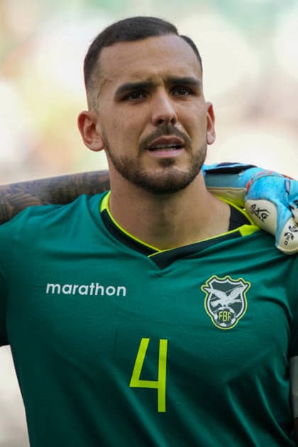 BOLIVIA VS SURINAME - PLAY-OFF COPA MUNDIAL FIFA 2026 - 26 MARZO 2026 Monterrey, Mexico - March 26, 2026: Luis Haquin 4 of Bolivia poses prior to the FIFA World Cup, WM, Weltmeisterschaft, Fussball 2026 Play-Off Tournament match between Bolivia and Suriname at Estadio BBVA in Monterrey, Mexico. Imago images Straffon Images Luis Licona GUADALUPE NUEVO LEON MEXICO Copyright: xLUISxLICONAx