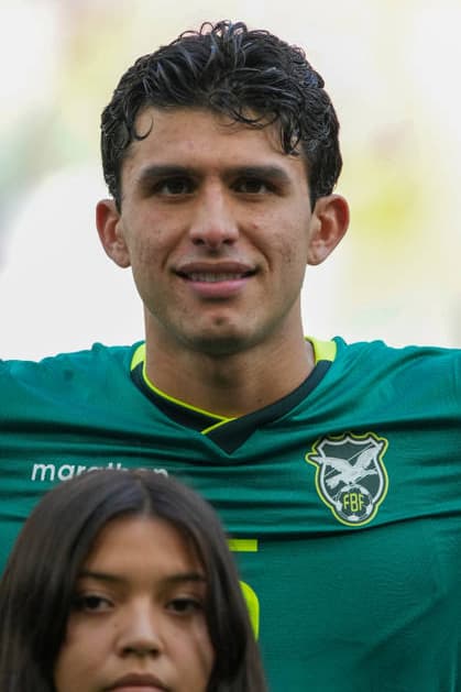 BOLIVIA VS SURINAME - PLAY-OFF COPA MUNDIAL FIFA 2026 - 26 MARZO 2026 Monterrey, Mexico - March 26, 2026: Efrain Morales 5 of Bolivia poses prior to the FIFA World Cup, WM, Weltmeisterschaft, Fussball 2026 Play-Off Tournament match between Bolivia and Suriname at Estadio BBVA in Monterrey, Mexico. Imago images Straffon Images Luis Licona GUADALUPE NUEVO LEON MEXICO Copyright: xLUISxLICONAx