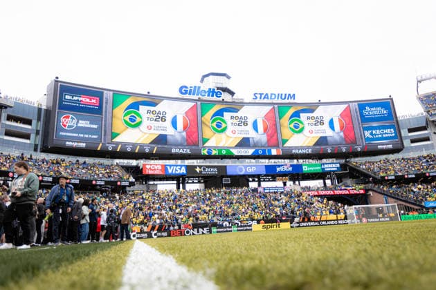RECORD DATE NOT STATED BRASIL X FRANÃ‡A BOSTON (USA), 03 26 2026 - FOOTBALL International Friendly, Länderspiel, Nationalmannschaft - friendly match between Brazil x France, held at Gillette Stadium, on the afternoon of this Thursday (26). IMAGO Paulo de Tarso MASSACHUSETTS Copyright: xPAULOxDExTARSOx