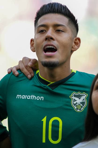 BOLIVIA VS SURINAME - PLAY-OFF COPA MUNDIAL FIFA 2026 - 26 MARZO 2026 Monterrey, Mexico - March 26, 2026: Ramiro Vaca 10 of Bolivia poses prior to the FIFA World Cup, WM, Weltmeisterschaft, Fussball 2026 Play-Off Tournament match between Bolivia and Suriname at Estadio BBVA in Monterrey, Mexico. Imago images Straffon Images Luis Licona GUADALUPE NUEVO LEON MEXICO Copyright: xLUISxLICONAx