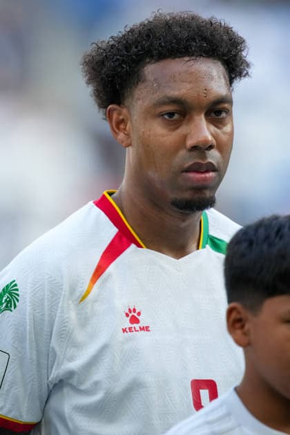 BOLIVIA VS SURINAME - PLAY-OFF COPA MUNDIAL FIFA 2026 - 26 MARZO 2026 Monterrey, Mexico - March 26, 2026: Jean-Paul Boetius 8 of Suriname poses prior to the FIFA World Cup, WM, Weltmeisterschaft, Fussball 2026 Play-Off Tournament match between Bolivia and Suriname at Estadio BBVA in Monterrey, Mexico. Imago images Straffon Images Luis Licona GUADALUPE NUEVO LEON MEXICO Copyright: xLUISxLICONAx