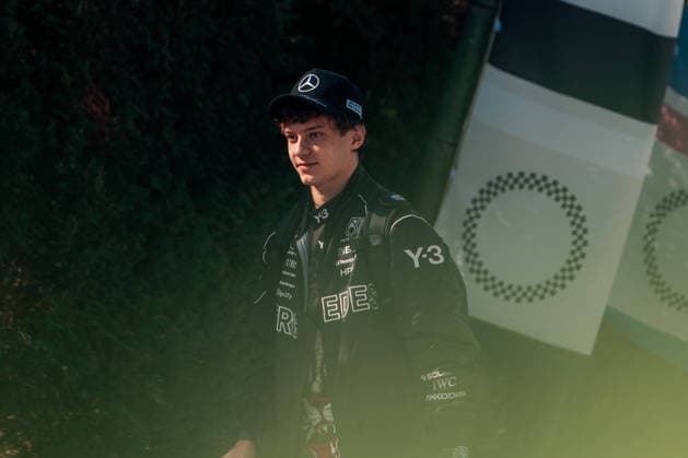 Formula 1Japanese Grand Prix 2026 Andrea Kimi Antonelli (Mercedes AMG Petronas Formula One Team, 12) arrival on practice day at the Japanese GP 2026 27 03 2026