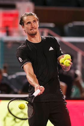 Miami Open Presented by Itau 2026 - March 26 Miami, Florida - March 26: play, react and celebrate during the match between Alexander Zverev of Germany vs Francisco Cerundolo of Argentina on day 10 of the Miami Open at Hard Rock Stadium on March 26, 2026 in Miami, Florida, United States. Copyright: xLatinxSportxImagesx