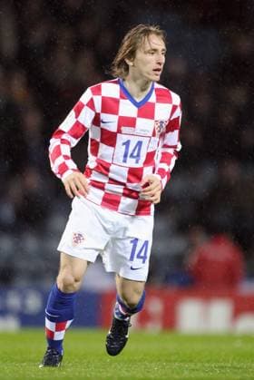 Scotland V Croatia, International Friendly, Länderspiel, Nationalmannschaft Luka Modric of Croatia running during the International Friendly match between Scotland and Croatia at Hampden Park on March 26, 2008 in Glasgow, Scotland. Glasgow Hampden Park Scotland United Kingdom Copyright: xAllstarxPicturexLibraryxLtdx