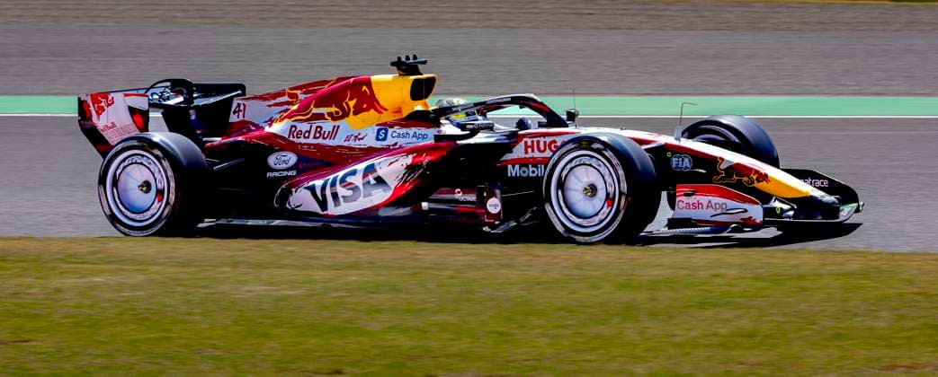 SUZUKA - Formula 1 driver Liam Lawson of Visa Cash App Racing Bulls Formula One Team during the Formula 1 Japan Suzuka free practice at the Suzuka Formula 1 circuit on March 27, 2025 in Suzuka, Japan. (Photo by DeFodi Images) -
