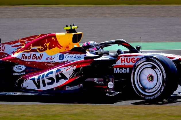 SUZUKA - Formula 1 driver Liam Lawson of Visa Cash App Racing Bulls Formula One Team during the Formula 1 Japan Suzuka free practice at the Suzuka Formula 1 circuit on March 27, 2025 in Suzuka, Japan. (Photo by DeFodi Images) -