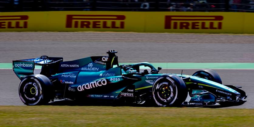 SUZUKA - Formula 1 driver Lance Stroll of Aston Martin Aramco Formula 1 Team during the Formula 1 Japan Suzuka free practice at the Suzuka Formula 1 circuit on March 27, 2025 in Suzuka, Japan. (Photo by DeFodi Images) -