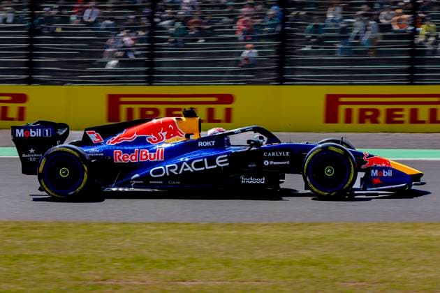 SUZUKA - Formula 1 driver Max Verstappen of Oracle Red Bull Racing during the Formula 1 Japan Suzuka free practice at the Suzuka Formula 1 circuit on March 27, 2025 in Suzuka, Japan. (Photo by DeFodi Images) -