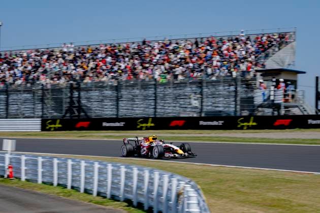 SUZUKA - Formula 1 driver Liam Lawson of Visa Cash App Racing Bulls Formula One Team during the Formula 1 Japan Suzuka free practice at the Suzuka Formula 1 circuit on March 27, 2025 in Suzuka, Japan. (Photo by DeFodi Images) -