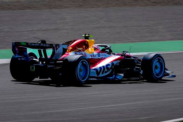 SUZUKA - Formula 1 driver Liam Lawson of Visa Cash App Racing Bulls Formula One Team during the Formula 1 Japan Suzuka free practice at the Suzuka Formula 1 circuit on March 27, 2025 in Suzuka, Japan. (Photo by DeFodi Images) -