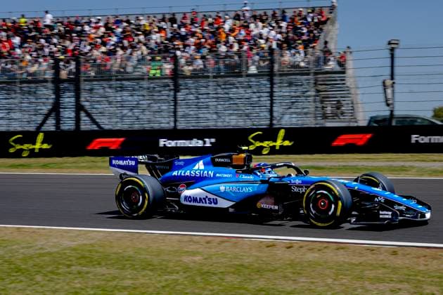 SUZUKA - Formula 1 driver Carlos Sainz of Atlassian Williams F1 Team during the Formula 1 Japan Suzuka free practice at the Suzuka Formula 1 circuit on March 27, 2025 in Suzuka, Japan. (Photo by DeFodi Images) -