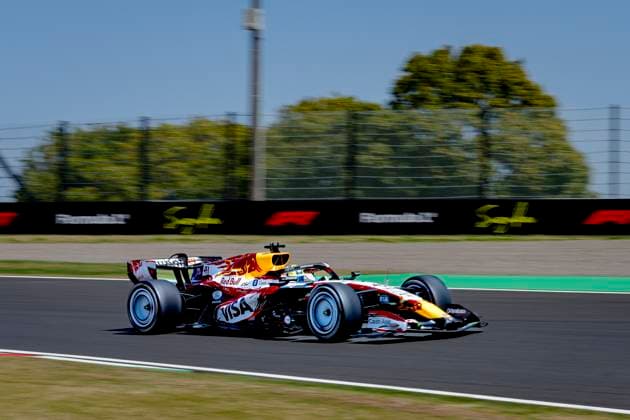 SUZUKA - Formula 1 driver Arvid Lindblad of Visa Cash App Racing Bulls Formula One Team during the Formula 1 Japan Suzuka free practice at the Suzuka Formula 1 circuit on March 27, 2025 in Suzuka, Japan. (Photo by DeFodi Images) -