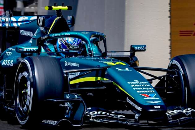 SUZUKA - Formula 1 driver Jak Crawford of Aston Martin Aramco Formula 1 Team during the Formula 1 Japan Suzuka free practice at the Suzuka Formula 1 circuit on March 27, 2025 in Suzuka, Japan. (Photo by DeFodi Images) -