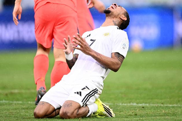 SOCCER CHINA CURACAO, Juninho Bacuna of Curacao reacts after missing a shot at goal during the FIFA Series 2026 match between China PR and Curacao at Accor Stadium in Sydney, Friday, March 27, 2026. ( NO ARCHIVING, EDITORIAL USE ONLY SYDNEY NEW SOUTH WALES AUSTRALIA  Copyright: xDANxHIMBRECHTSx 20260327117826235048