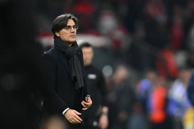 Turkiye v Romania - FIFA World Cup, WM, Weltmeisterschaft, Fussball 2026 European Qualifiers KO play-offs Turkey head coach Vincenzo Montella reacts during FIFA World Cup 2026 European Qualifiers KO play-offs game between Turkiye and Romania, in Istanbul, Turkey, March 26, 2026. Copyright: xAlexxNicodimx