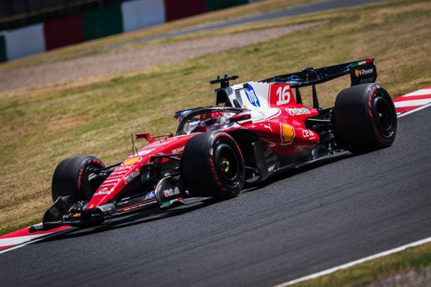 Suzuka International Circuit, Mie, Japan. 27.March.2026; Charles Leclerc of Monaco and Scuderia Ferrari HP during free practice 1 Formula One Japanese Grand Prix  aflo_325036385