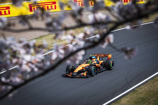 Suzuka International Circuit, Mie, Japan. 27.March.2026; Lando Norris of Great Britain and McLaren Mastercard F1 Team during free practice 1 Formula One Japanese Grand Prix  aflo_325036417